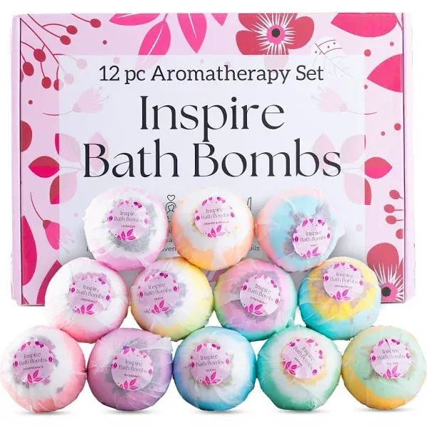 EvolutionUSA Inspire All Natural Bath Bombs