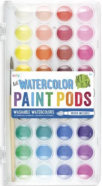 Lil' Watercolor Paint Pods Set of 36