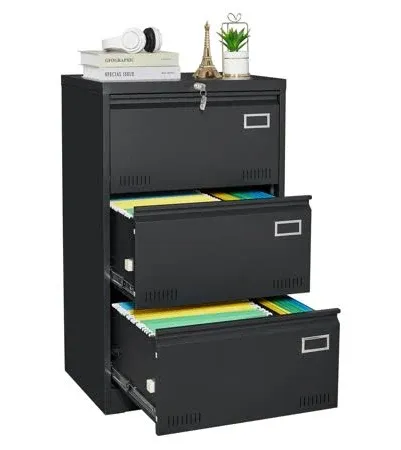 Metal Lateral File Cabinet with Lock