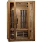 Maxxus Seattle 2 Person Low EMF Far Infrared Sauna Canadian Hemlock