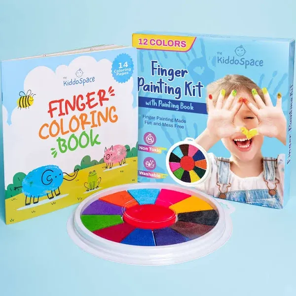 KiddoSpace Finger Painting Kit