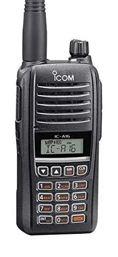 Icom A16 VHF Air Band Handheld Transceiver