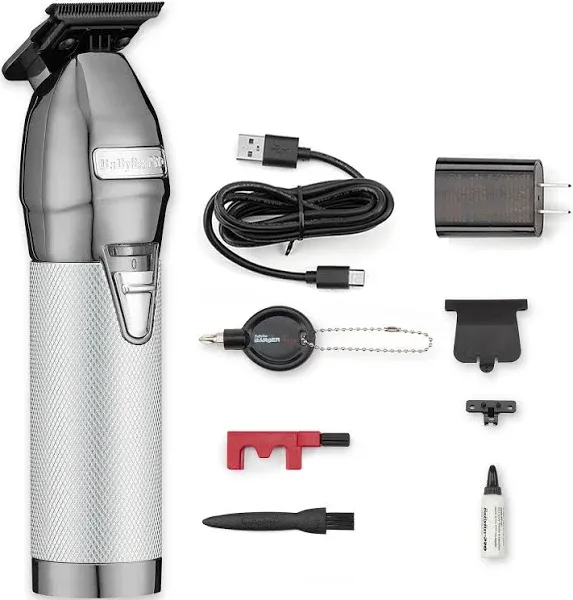 BaBylissPRO SilverFX+ All- Metal Lithium Outlining Trimmer