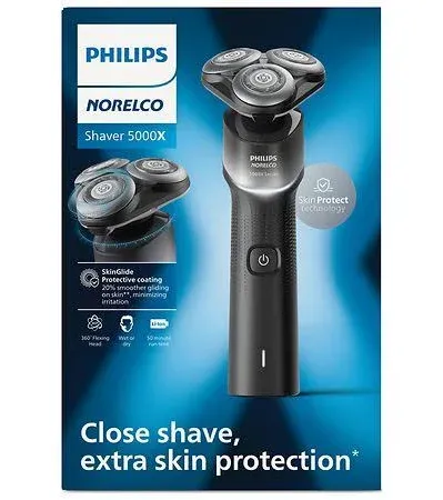 Philips Norelco Shaver 5000X Rechargeable Wet & Dry Shaver with Precision Trimmer