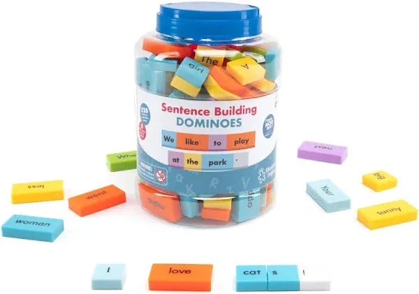 Educational Insights Dominoes Sentence Building