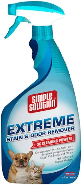 Simple Solution Extreme Stain and Odor Remover - 32 oz.