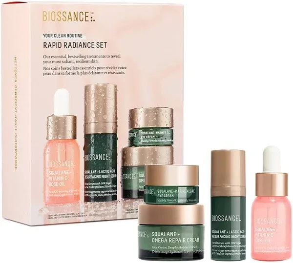 Biossance Rapid Radiance Set