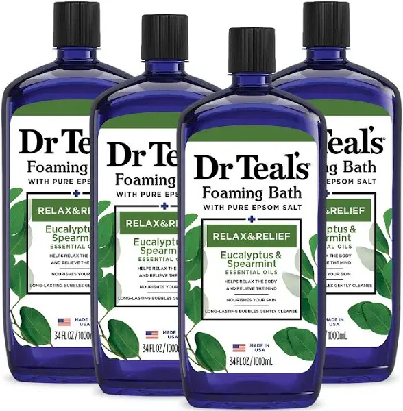 Dr Teal's Foaming Bath with Pure Epsom Salt