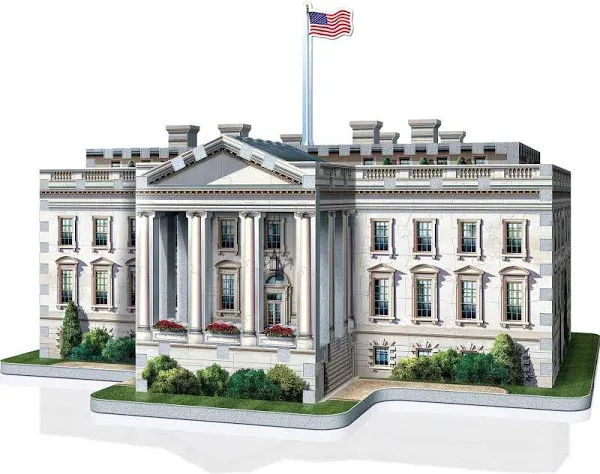 Wrebbit The White House 3D Puzzle