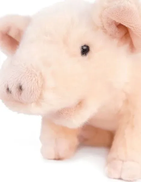 VIAHART Perla The Pig - 10 Inch Stuffed Animal Plush Piglet - by TigerHart Toys