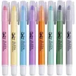 Mr. Pen- Bible Highlighters, Pastel Gel 8 Pack, Assorted Colors, Highlighters No Bleed, Highlighter, Highlighter Set, Dry Markers