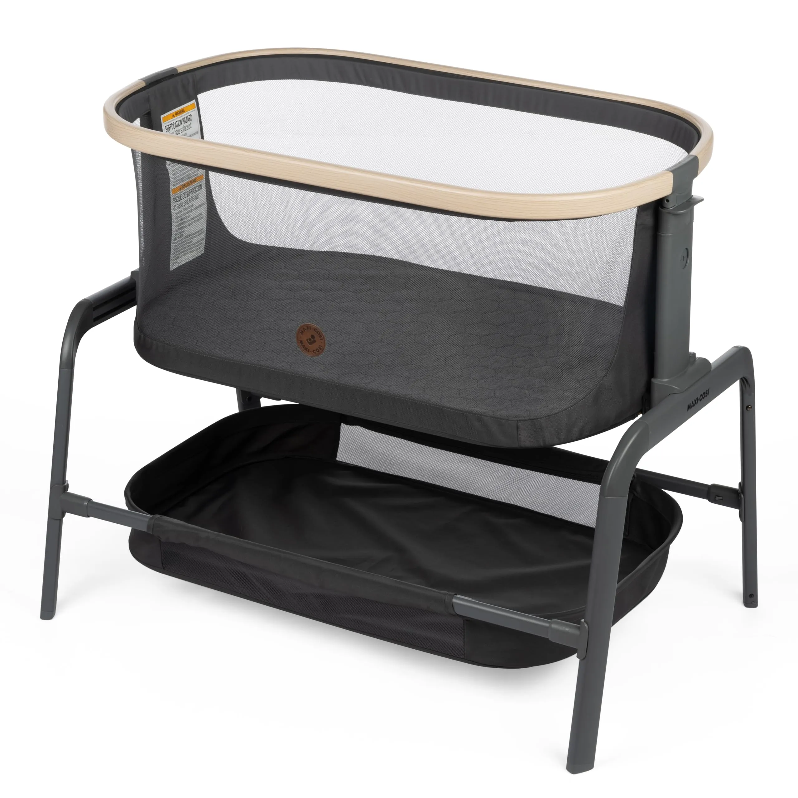 Maxi Cosi Iora Bedside Bassinet - Classic Graphite