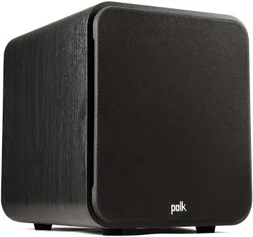 Polk Audio Signature Elite ES8 Subwoofer (Black), 8&#034; Long-Throw Woofer with