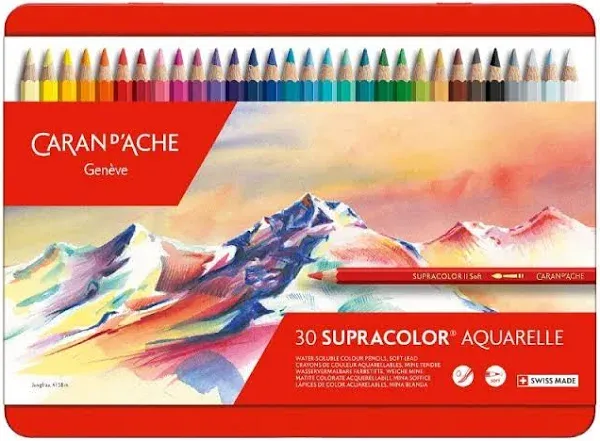 Caran D'Ache Supracolor Metal Box Set of 40