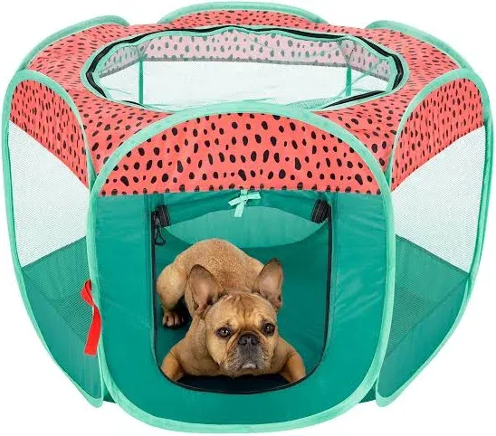 Portable Mesh Pet Playpen