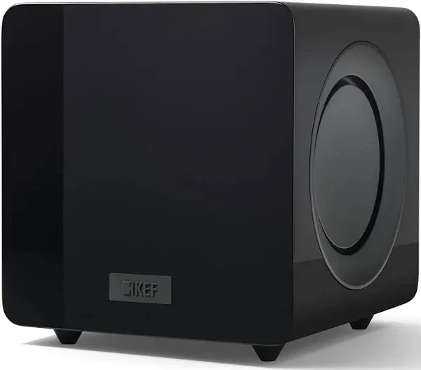 KEF KC92 Powered Subwoofer - Dual 9in Driver Force-Cancelli<wbr/>ng (Black Gloss)