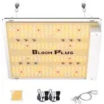 Bloom Plus LED Grow Light BP 1000W 2x2ft Coverage Sunlike Full Spectrum Grow Light for Indoor Plants with 336Packs Samsung Diode