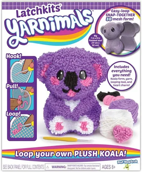 Latchkits Yarnimals - Koala Multi