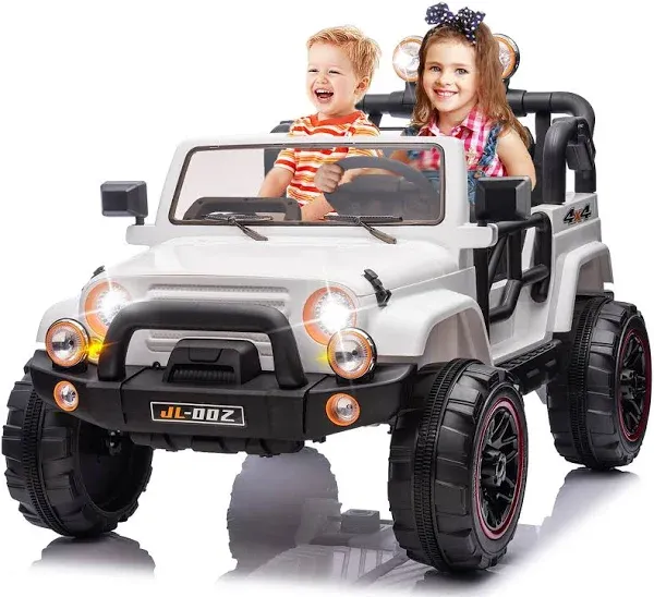 Children's Electric Car with Remote Control and Car Cover