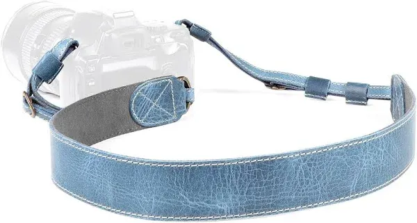 MegaGear Sierra Top Grain Leather Shoulder or Neck Strap for All Cameras