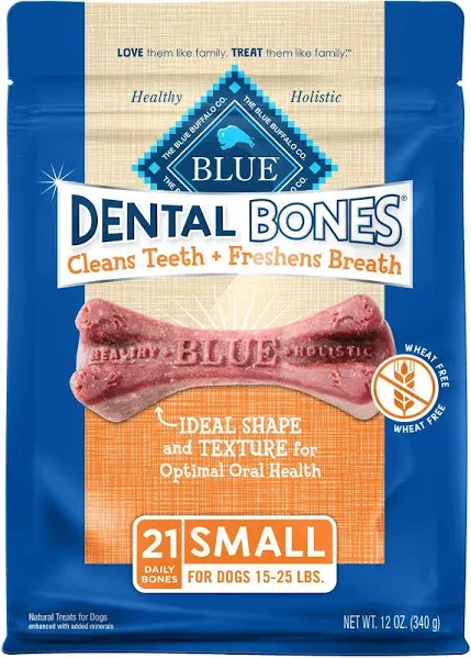 Blue Buffalo Dental Bones Dog Treats