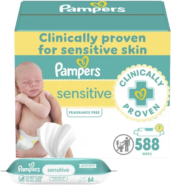 Pampers Baby Wipes Sensitive