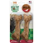 Nylabone Healthy Edibles Wild Bison Chew Treats - Medium - 2 Count