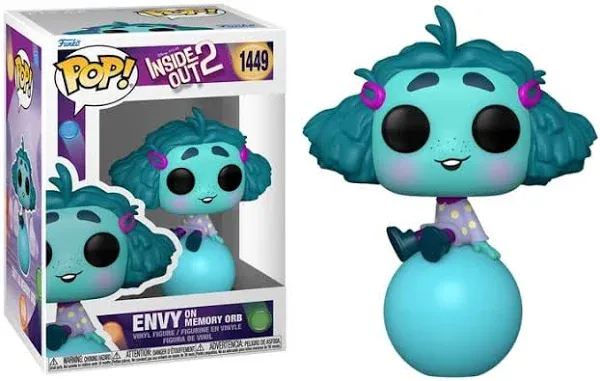 Disney Pixar Inside Out 2 Envy on Memory Orb POP! Vinyl Figure