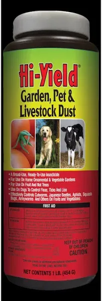 Hi-Yield (32202) Garden, Pet and Livestock Dust (4 lbs.)