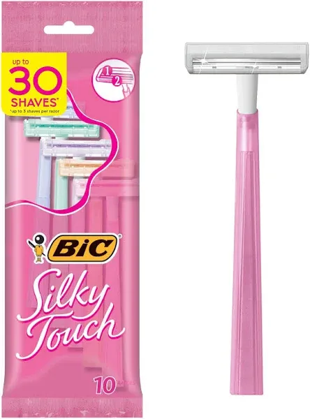 BIC Silky Touch Disposable Razor 10-Pack