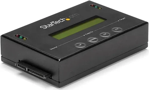 StarTech.com Standalone 2.5 / 3.5" SATA Hard Drive Duplicator & Eraser