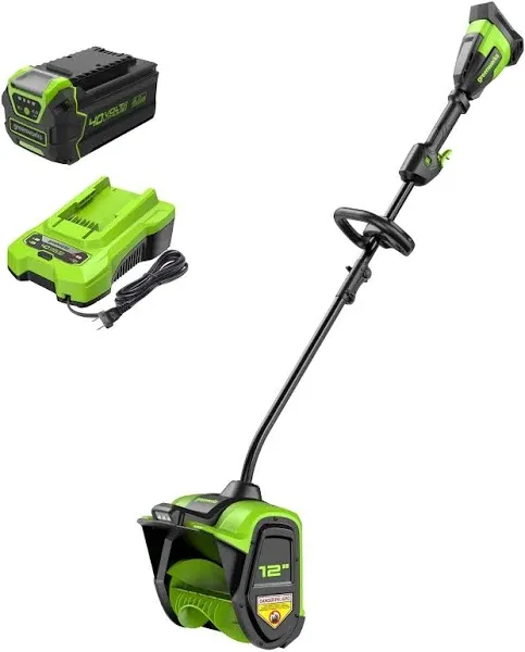 Greenworks Tools 40V 12" Cordless Snow Shovel