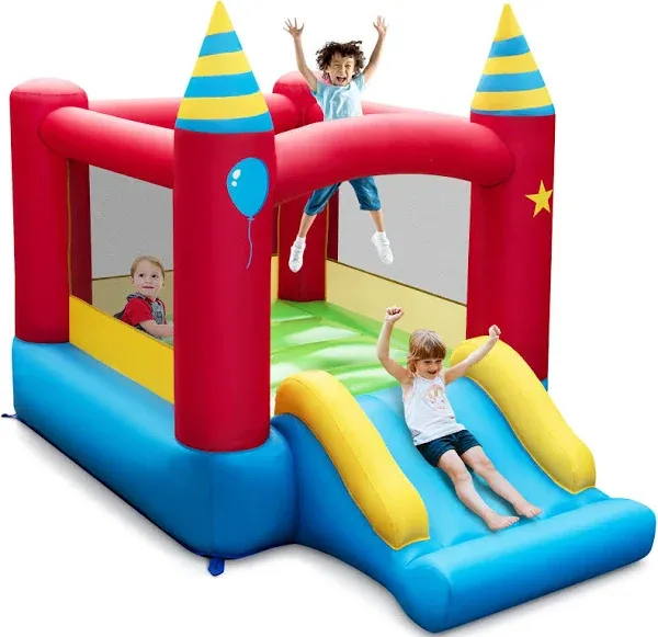 Costway Inflatable Kids Bounce Castle Blower