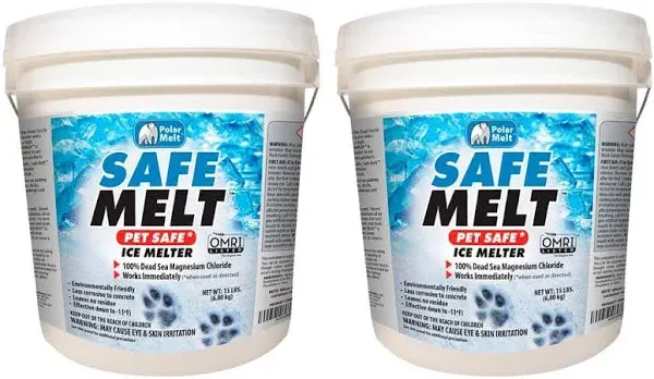 Harris Kind Melt Pet Friendly Ice Melt- 15lb with Scoop Included Inside Bucket