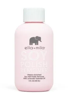 ella+mila Soy Nail Polish Remover - Unscented