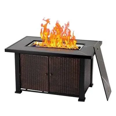 44" Propane Fire Pit Table