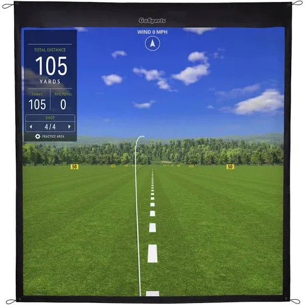 GoSports Golf Simulator Impact Screen