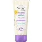 Aveeno Baby Continuous Protection Mineral Sunscreen, SPF 50 - 7 fl. oz