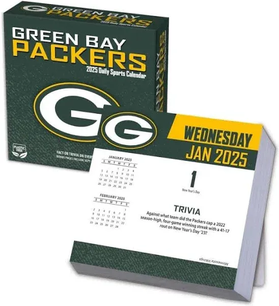 Green Bay Packers Desk Calendar