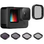 Kit 4 Filtros ND + Cpl Hero 9 E 10 Black - Telesin