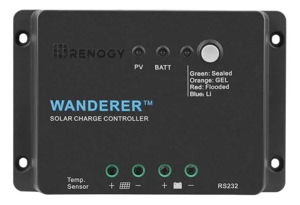 Renogy Wanderer Li 30A PWM Charge Controller