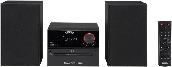 Jensen Professional JBS500 Modern Bluetooth Wireless Stereo Music System