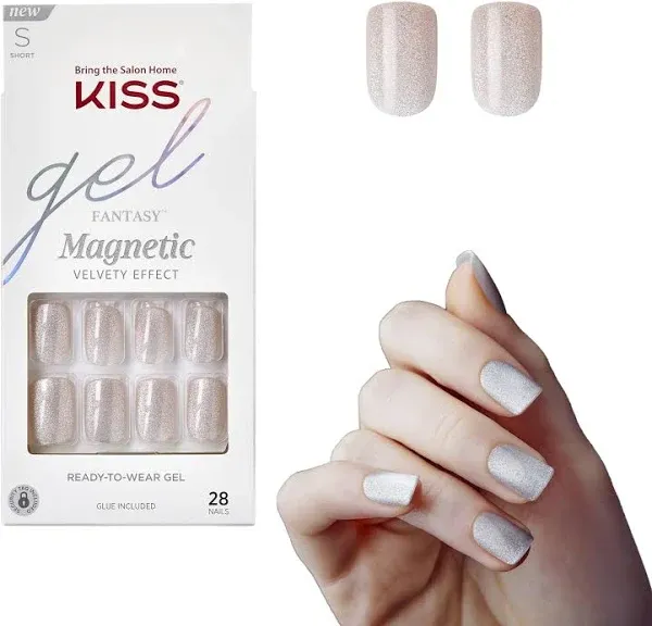 Kiss Gel Fantasy Magnetic Nails Dignity