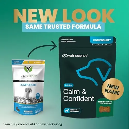 VetriScience Composure Bite-Sized Chews for Dogs