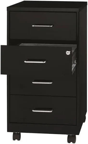 Space Solutions Vertical File Cabinet,Black 22792 Space Solutions 22792