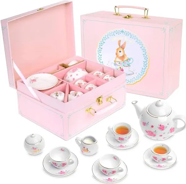 Jewelkeeper Porcelain Tea Set