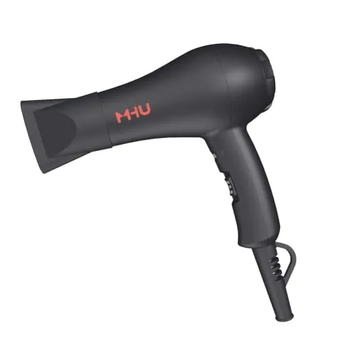 Professional Mini Travel Hair Dryer for RV 1000 Watts Ceramic Ionic Blow Drye...