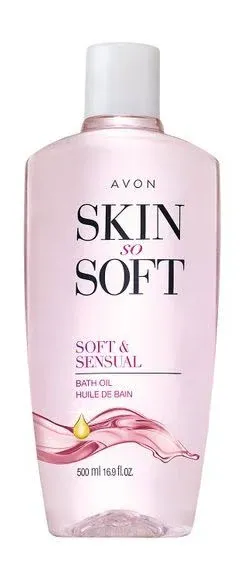 Avon Skin so Soft, Soft & Sensual Bath Oil, 16.9 Oz