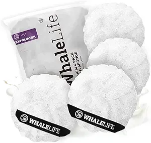 WhaleLife Bamboo Charcoal Bath Loo Fahs Pouf Ball