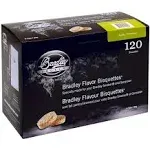 Bradley Smoker Apple Bisquettes 120 Pack